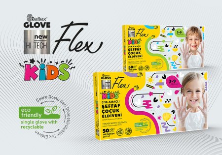 Flex Kids, Transparent Gloves